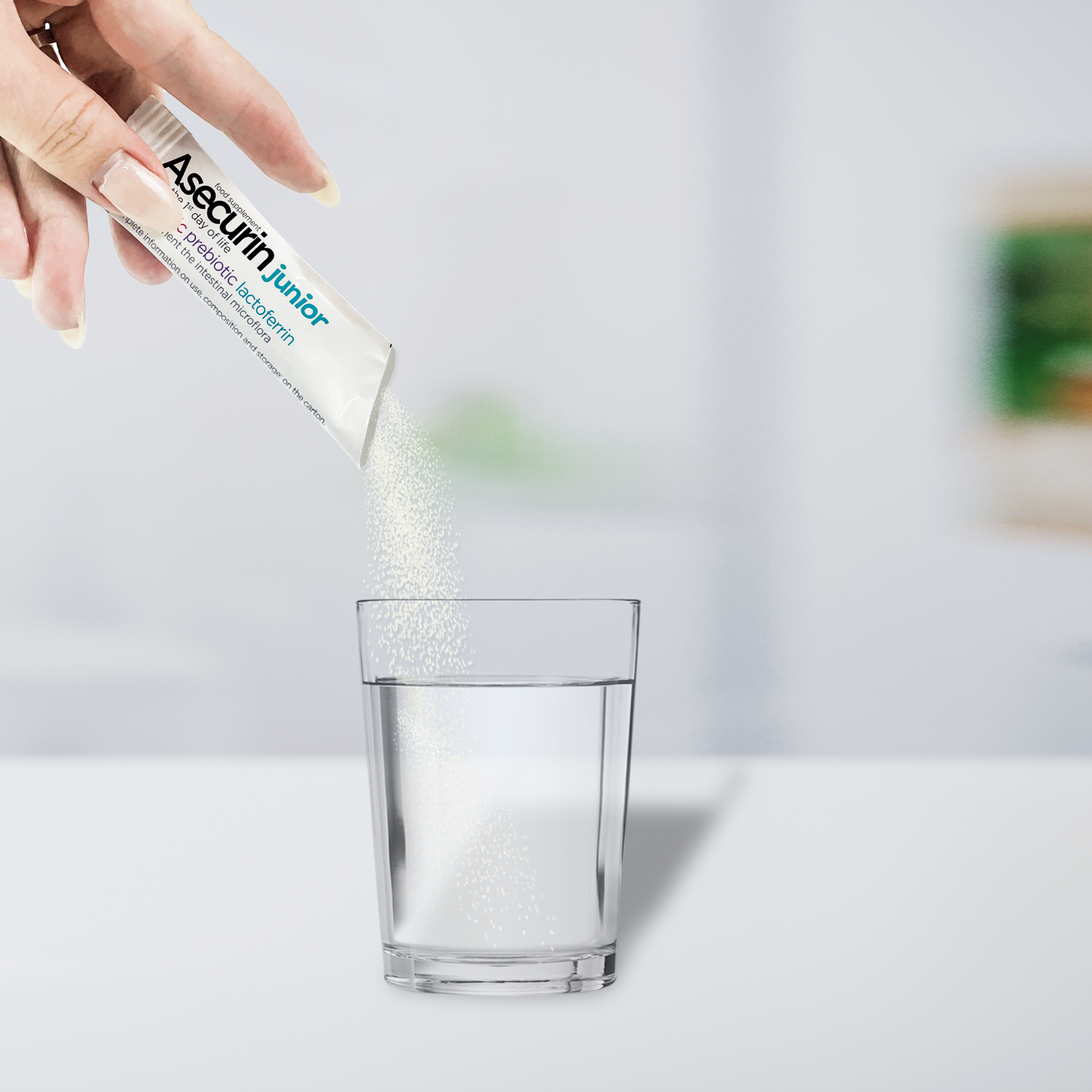 Men Vi Sinh Asecurin Junior Hộp 10 Gói X 2,6g.