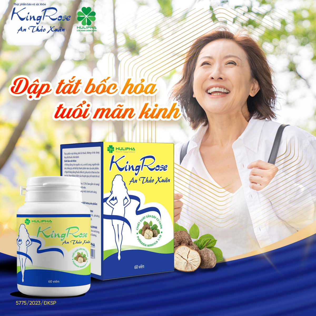 Kingrose An Thảo Xuân. Hộp 1 Lọ 60 Viên.