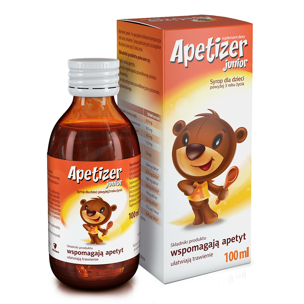 Apetizer Junior. Chai 100ml.